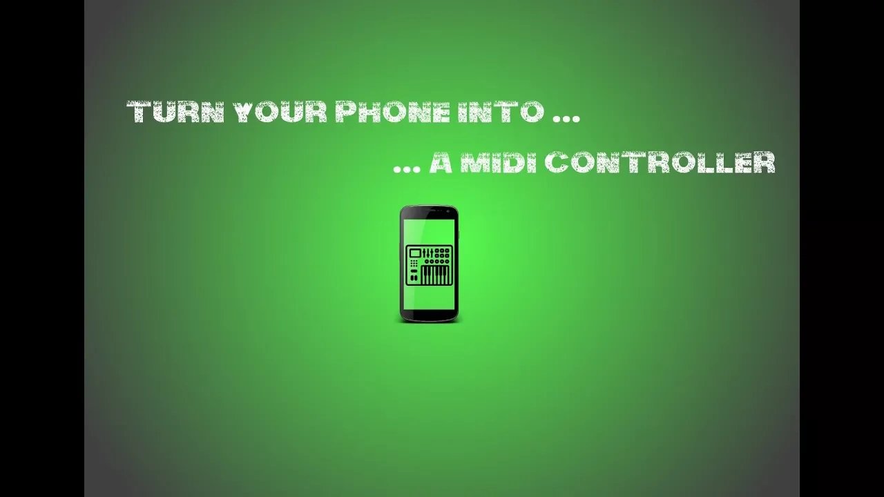 Phone Midi Controller TouchDAW