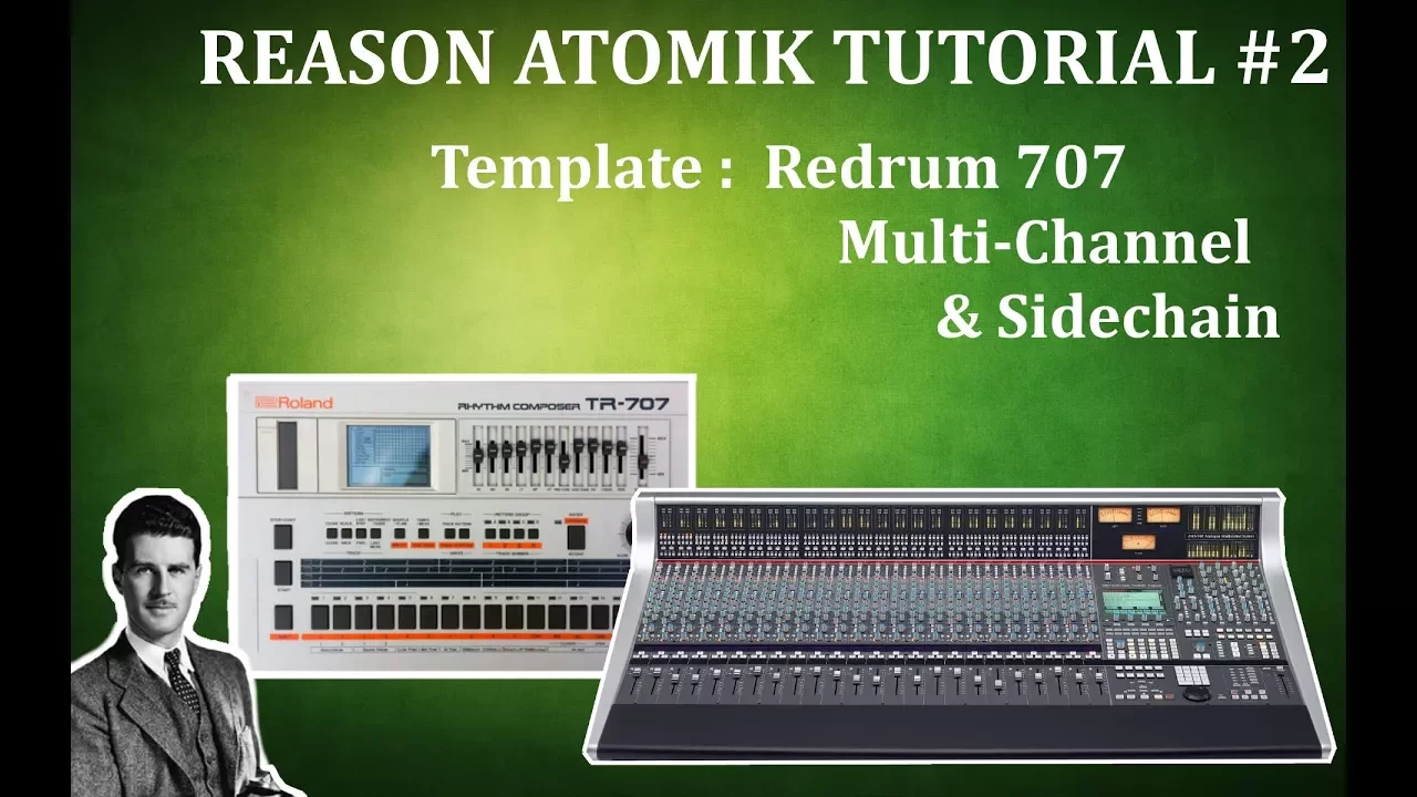 redrum 707 multichannel sidechain